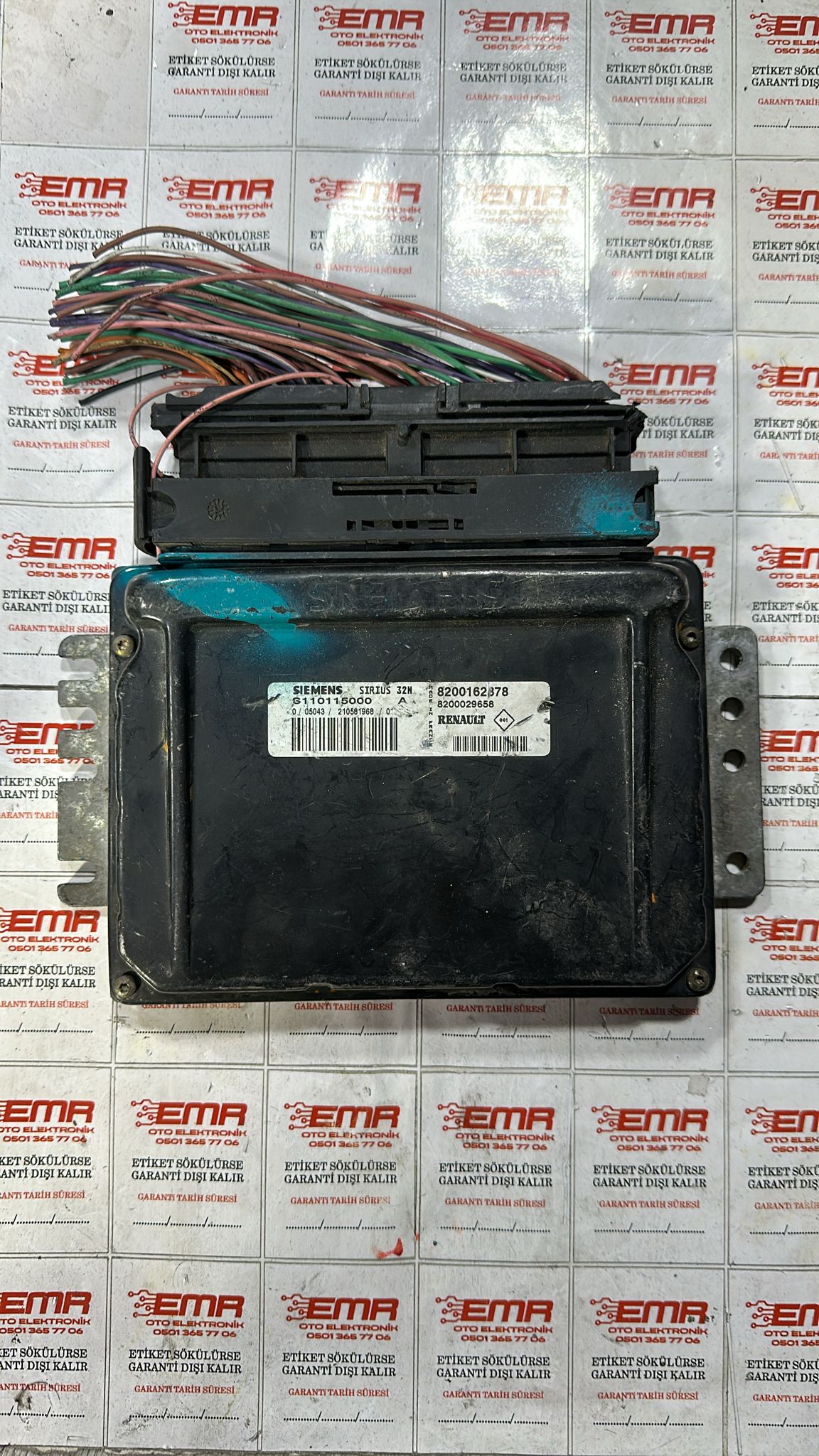 RENAULT MEGANE 1 SCENİC CLİO SYMBOL MOTOR BEYNİ SİRÜS32